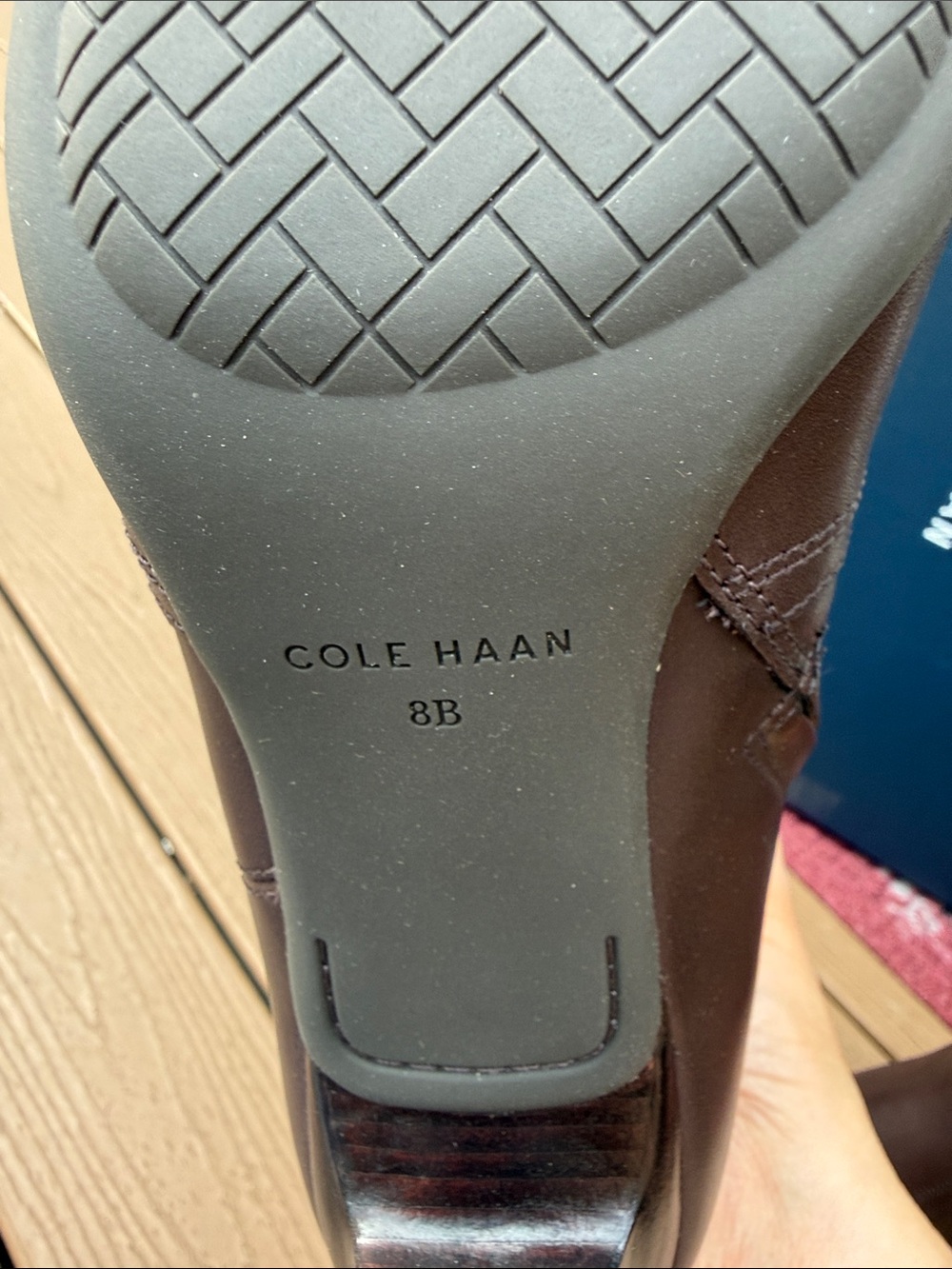 Cole Haan Women's Grand Ambition 2.0 Autumn Boots, Dark Chocolate Leather size 8 - Picture 10 of 12